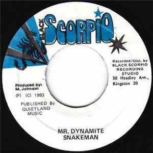 Snakeman - Mr Dynamite