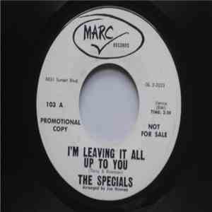 The Specials  - I'm Leaving It All Up To You