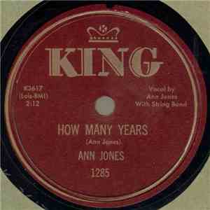Ann Jones - How Many Years / A Little Bit Of Nylon