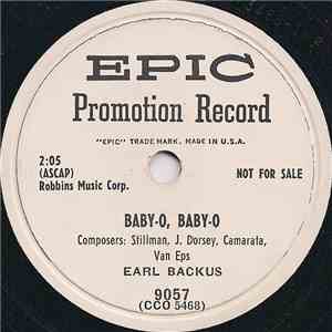 Earl Backus - Baby-O, Baby-O / Twilight On The Trail