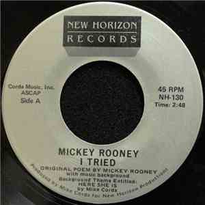 Mickey Rooney - I Tried / Lover Of Simple Things