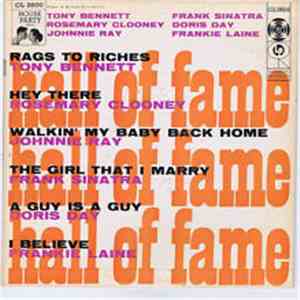 Tony Bennett, Rosemary Clooney, Johnnie Ray, Frank Sinatra, Doris Day, Frankie Laine - Hall Of Fame