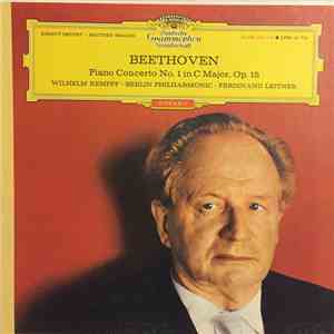 Beethoven - Ferdinand Leitner, Berlin Philarmonic, Wilhelm Kempff - Piano Concerto No.1 In C Major, Op.15