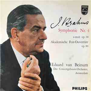 Brahms - Das Concertgebouw-Orchester, Amsterdam / Eduard van Beinum - Symphonie Nr. 4 E-moll Op. 98
