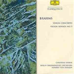 Christian Ferras / Pierre Barbizet, Herbert von Karajan, Berlin Philharmonic Orchestra - Brahms