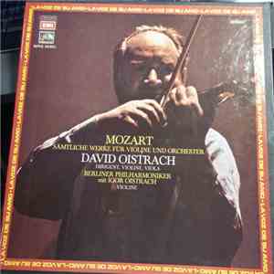 David Oistrakh - Mozart, The Five Violin Concertos, David Oistrakh Conductor, Berlin Philharmonic