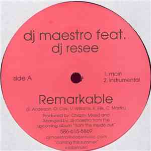 DJ Maestro  - Remarkable / Bounce, Shake, Dat, Azz