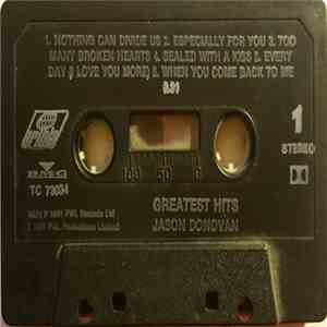 Jason Donovan - Greatest Hits