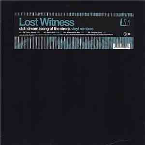 Lost Witness - Did I Dream (Song Of The Siren)