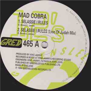 Mad Cobra - Selassie I Rules