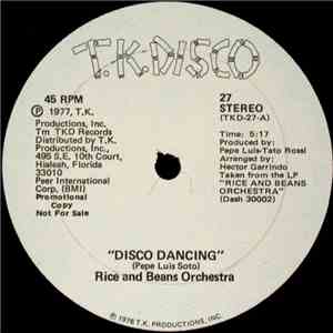 Rice And Beans Orchestra - Disco Dancing / Our Love Concerto