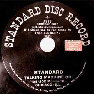 Eddie Morton  / Walter Van Brunt - If I Could See As Far Ahead As I Can See Behind / Since I Fell In Love With Mary