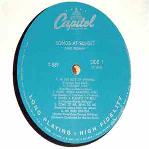 Jane Froman - Songs At Sunset