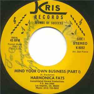 Harmonica Fats - Mind Your Own Business (Part 1) / Mind Your Own Business (Part 2)