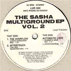 Sasha  - The Sasha Multiground EP Vol. 02