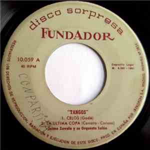 Jaime Zavala Y Su Orquesta Salón - Tangos