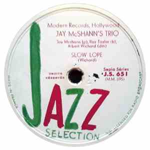 Jay McShann's Trio / Jay McShann And His Orchestra & Jimmie Witherspoon - Slow Lope / Feeling So Sad