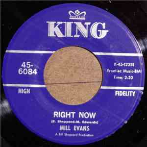 Mill Evans - Right Now / Why, Why, Why