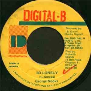 George Nooks - So Lonely