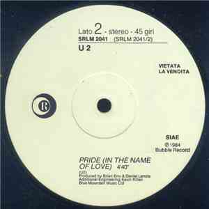 Stevie Wonder / U2 - I Just Called To Say I Love You / Pride (In The Name Of Love)