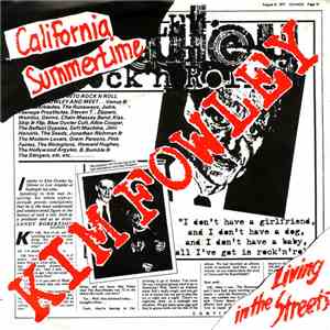 Kim Fowley - California Summertime / Living In The Streets