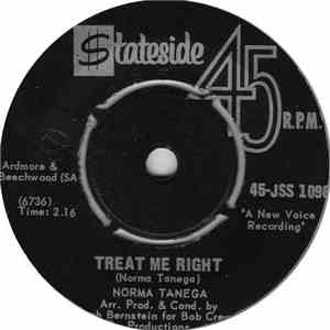 Norma Tanega - A Street That Rhymes At Six A.M. / Treat Me Right
