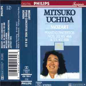 Mozart, Mitsuko Uchida, English Chamber Orchestra, Jeffrey Tate - Piano Concertos No. 20, K. 466 & No. 23, K. 488