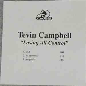 Tevin Campbell - Losing All Control