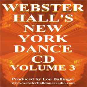 DJ Smokey Fontain - Webster Hall's New York Dance CD Volume 3