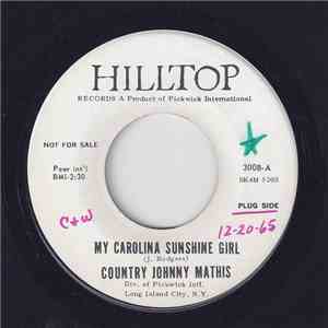 Country Johnny Mathis - My Carolina Sunshine Girl