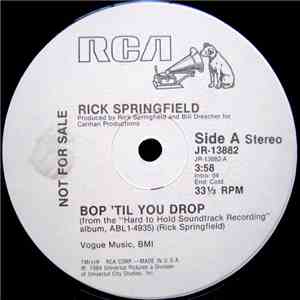 Rick Springfield - Bop 'Til You Drop