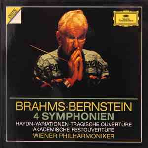 Brahms • Bernstein, Wiener Philharmoniker - 4 Symphonien (Haydn-Variationen • Tragische Ouvertüre • Akademische Festouvertüre)