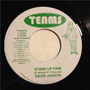 David Jahson - Stand Up Firm / Rhythm Skylarking # 2