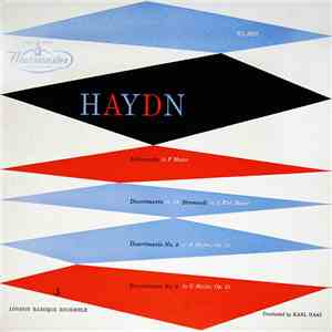 Haydn ; London Baroque Ensemble Conducted By Karl Haas - Scherzando In F Major • Divertimento A 6 Stromenti, E Flat Major • Divertimenti No. 2 And No. 3, Op. 31