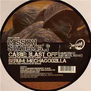 Cabbie / Serum  - Blast Off (Majistrate & Nicol Remix) / Mechagodzilla