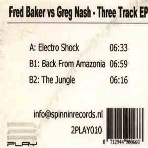 Fred Baker Vs Greg Nash - Three Track EP
