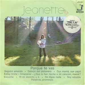 Jeanette  - Porque Te Vas
