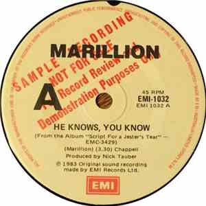 Marillion - He Knows, You Know / Charting The Single