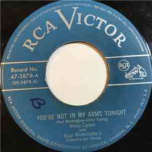 Mindy Carson - You're Not In My Arms Tonight / The Touch Of Your Lips