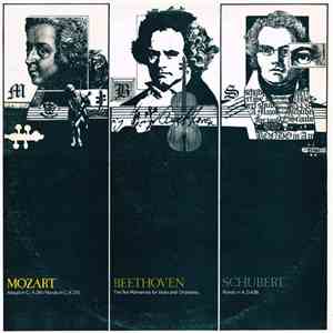 Mozart / Beethoven / Schubert - Adagio In E, K.261 / Rondo In C, K.373 / The Two Romances For Violin And Orchestra / Rondo In A, D.438