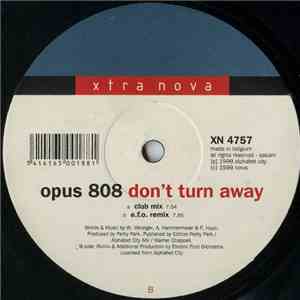 Opus 808 - Don't Turn Away