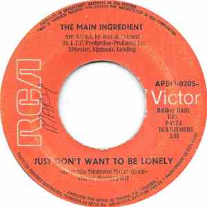 The Main Ingredient - Just Don't Want To Be Lonely