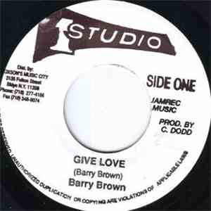 Barry Brown - Give Love