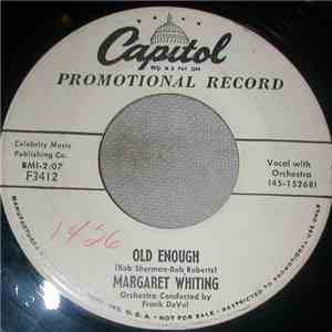 Margaret Whiting With Frank DeVol's Orchestra - Old Enough