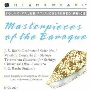 Various / Radio Luxembourg Symphony Orchestra, Louis De Froment - Masterpieces Of The Baroque