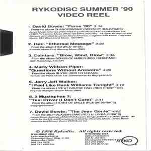 Various - Rykodisc Summer '90 Video Reel