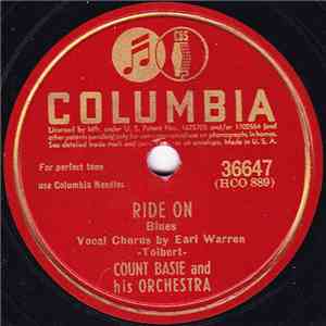 Count Basie And His Orchestra - Ride On / It's Sand, Man!