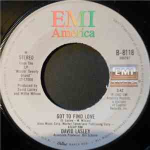 David Lasley - Got To Find Love