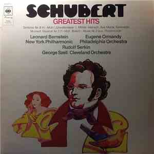 Various, Franz Schubert - Schubert's Greatest Hits