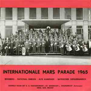 K.K. Fanfareorkest "De Eendracht", Zwijndrecht , Dirigent: Edm. Proost - Internationale Mars Parade 1965